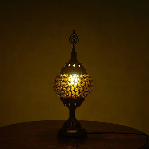 Vintage Handmade Mosaic Lamp