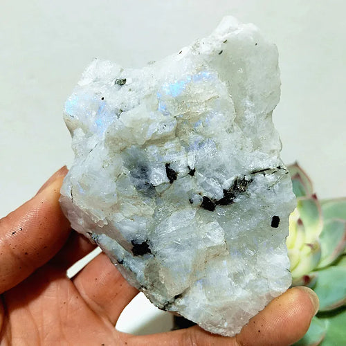 Moonstone Labradorite Crude Raw Ore Marker Stone