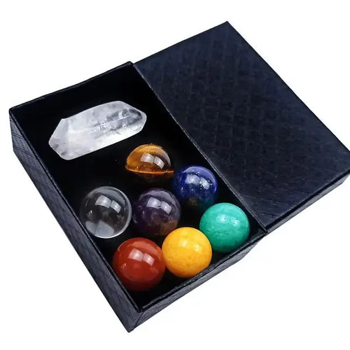 Seven Chakra Energy Stone Combination Set