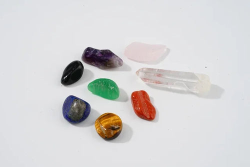 Seven Chakra Energy Stone Combination Set