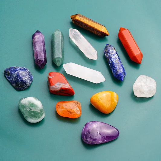 Seven Chakra Energy Stone Combination Set