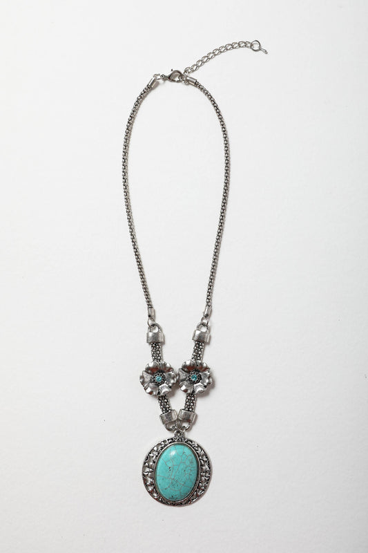 Turquoise Florette Necklace