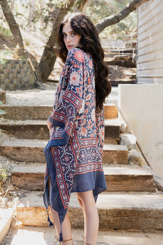 Moroccan Inspired Bohemian Kimono