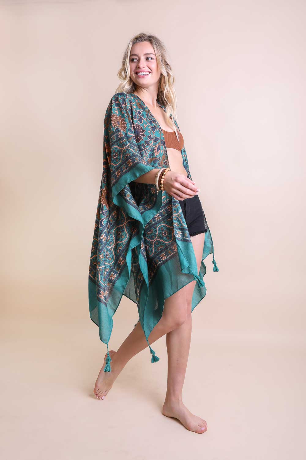 Moroccan Inspired Bohemian Kimono