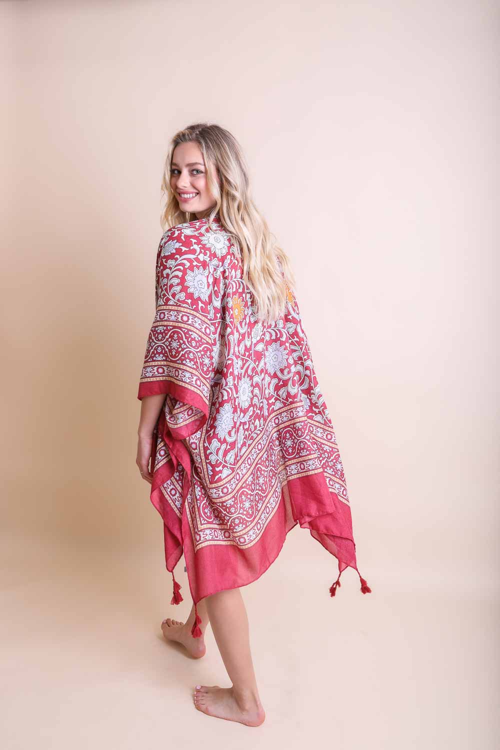 Moroccan Inspired Bohemian Kimono