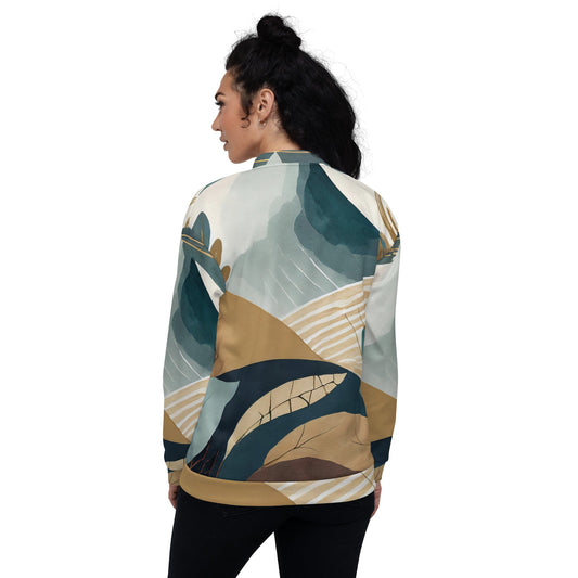 Women's Boho Style Bomber Jacket