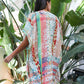 Colorful Splatter Boho Kimono – A Vibrant Bohemian Statement Piece