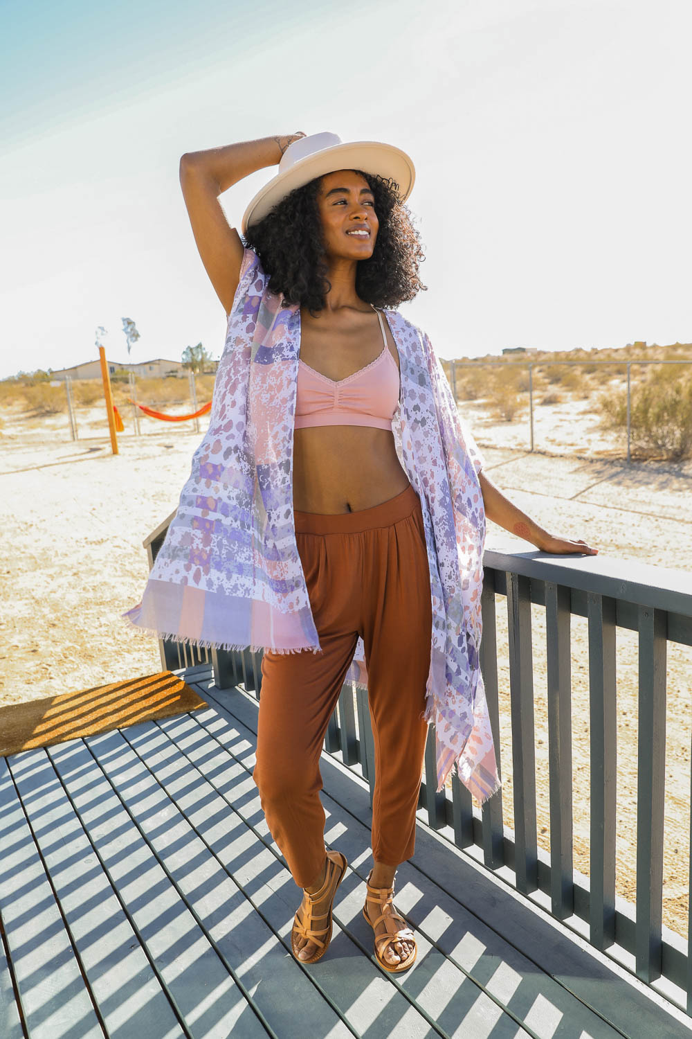 Colorful Splatter Boho Kimono