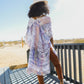 Colorful Splatter Boho Kimono – A Vibrant Bohemian Statement Piece