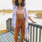 Colorful Splatter Boho Kimono – A Vibrant Bohemian Statement Piece