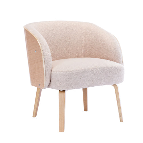 Lamb-hair Accent Chair