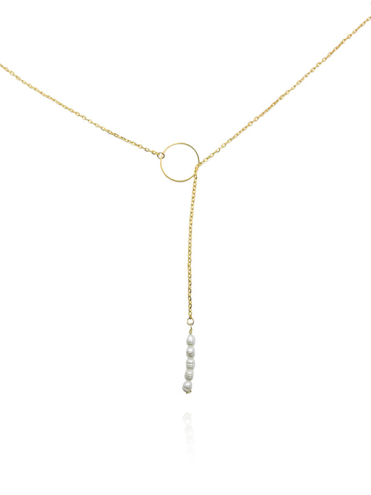 Ocean's Grace Pearl Necklace