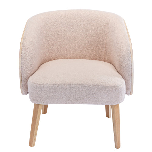 Lamb-hair Accent Chair