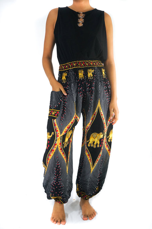 Black Elephant Pants