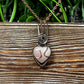 Pink Rose Quartz Wire Wrapped Pendant