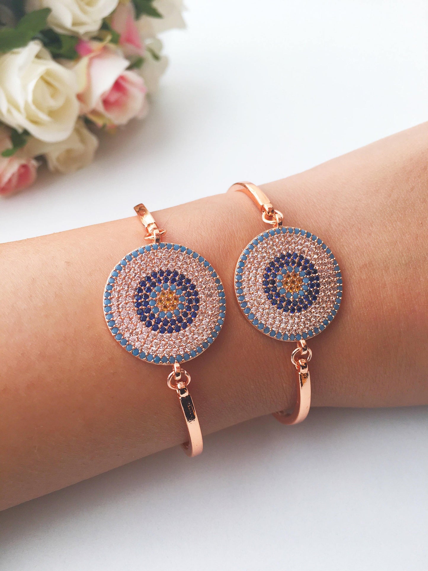 Rose Gold Zircon Bracelet