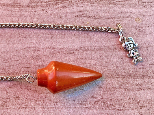 Red jasper Pendulum Bracelet