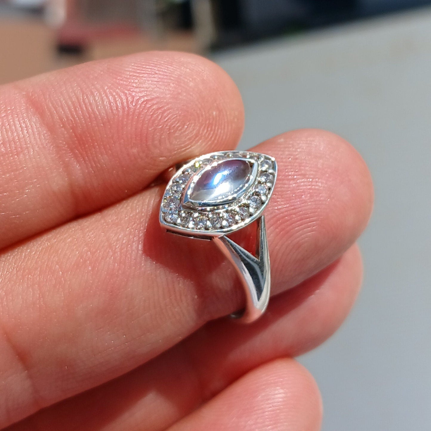 Moonstone Ring