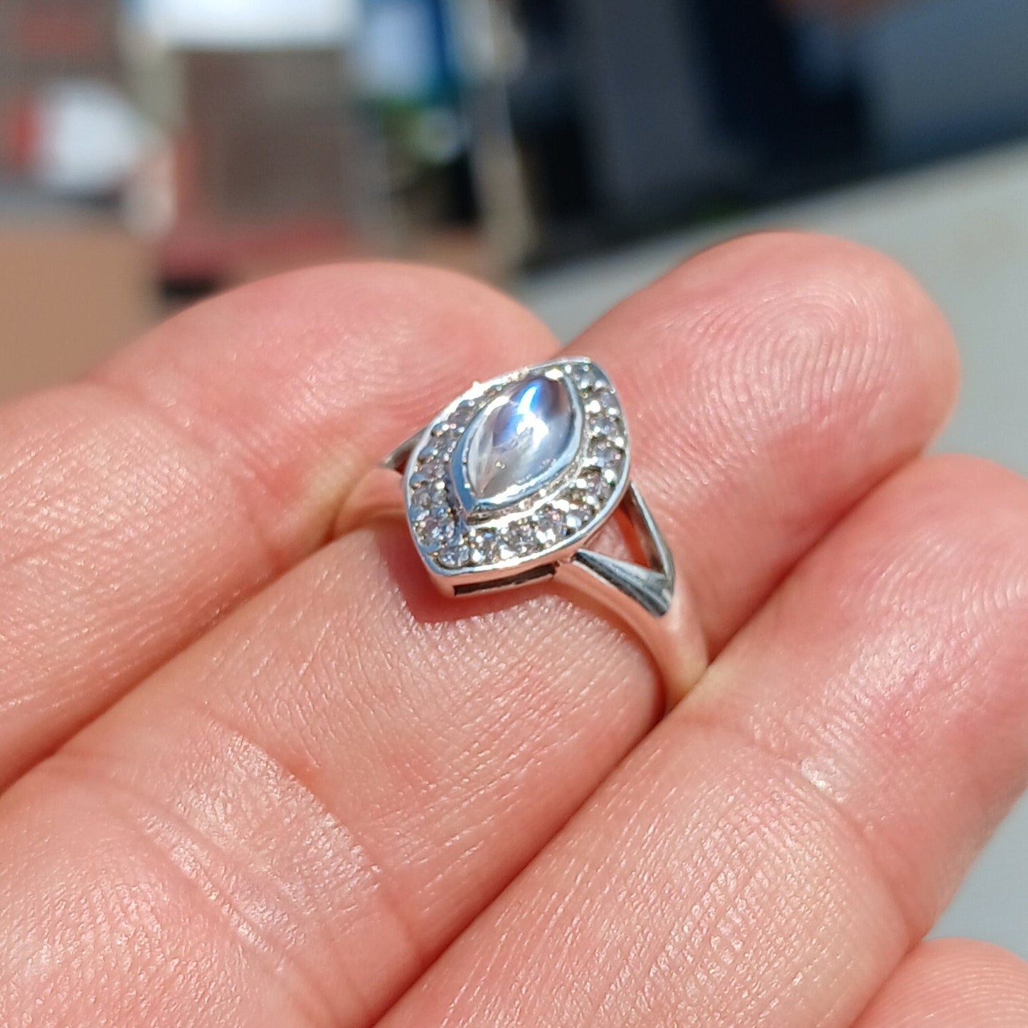 Moonstone Ring