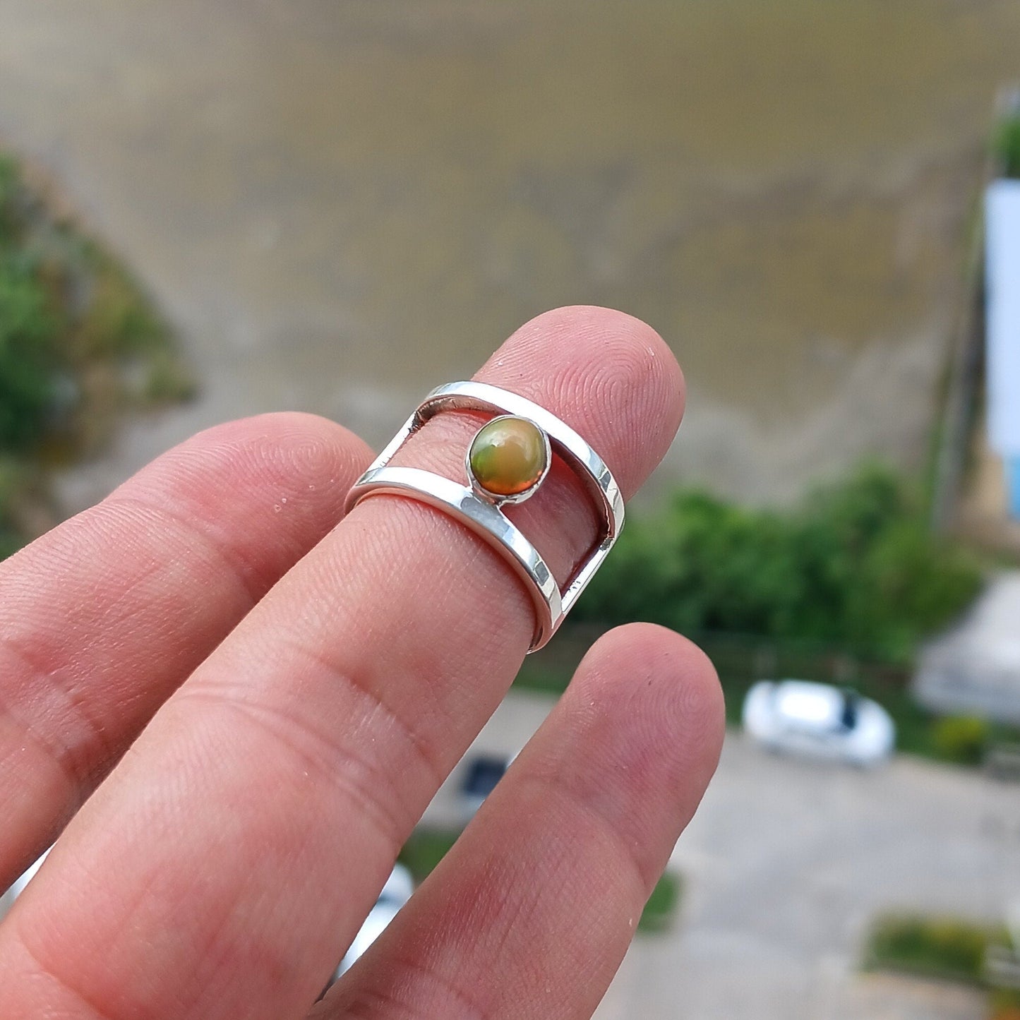 Opal Gemstone Ring