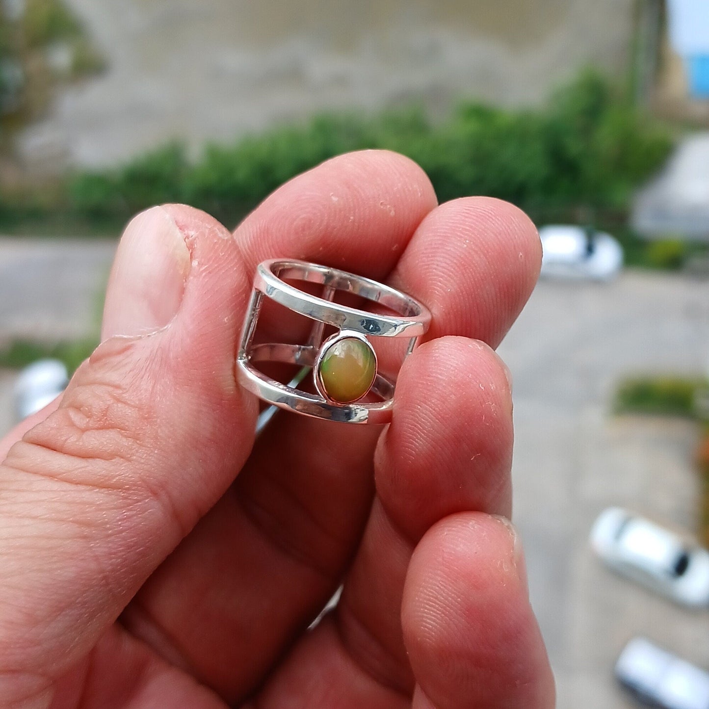 Opal Gemstone Ring