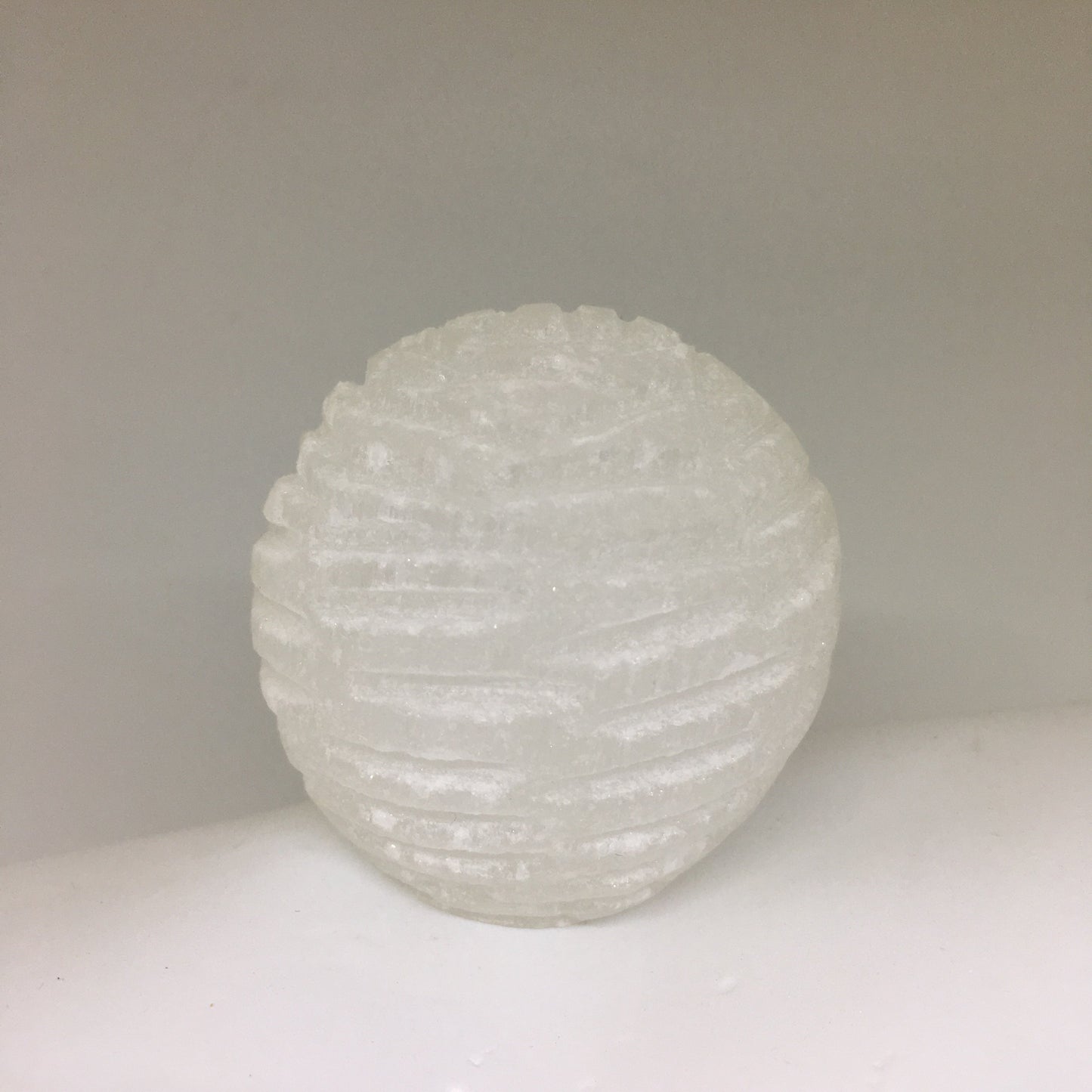 Selenite Bubble Lamp