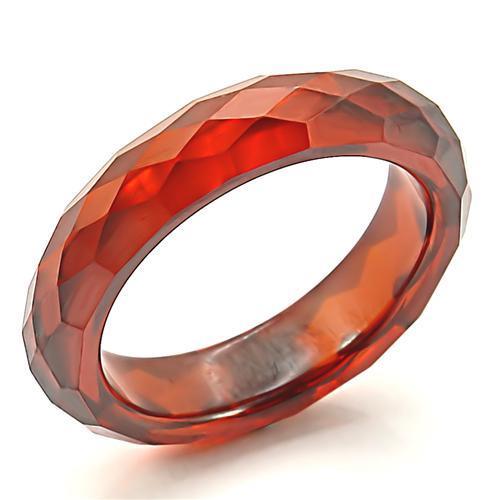 Garnet Stone Ring with AAA Grade CZ