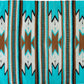 Monte Alban Native American Turquoise Rug