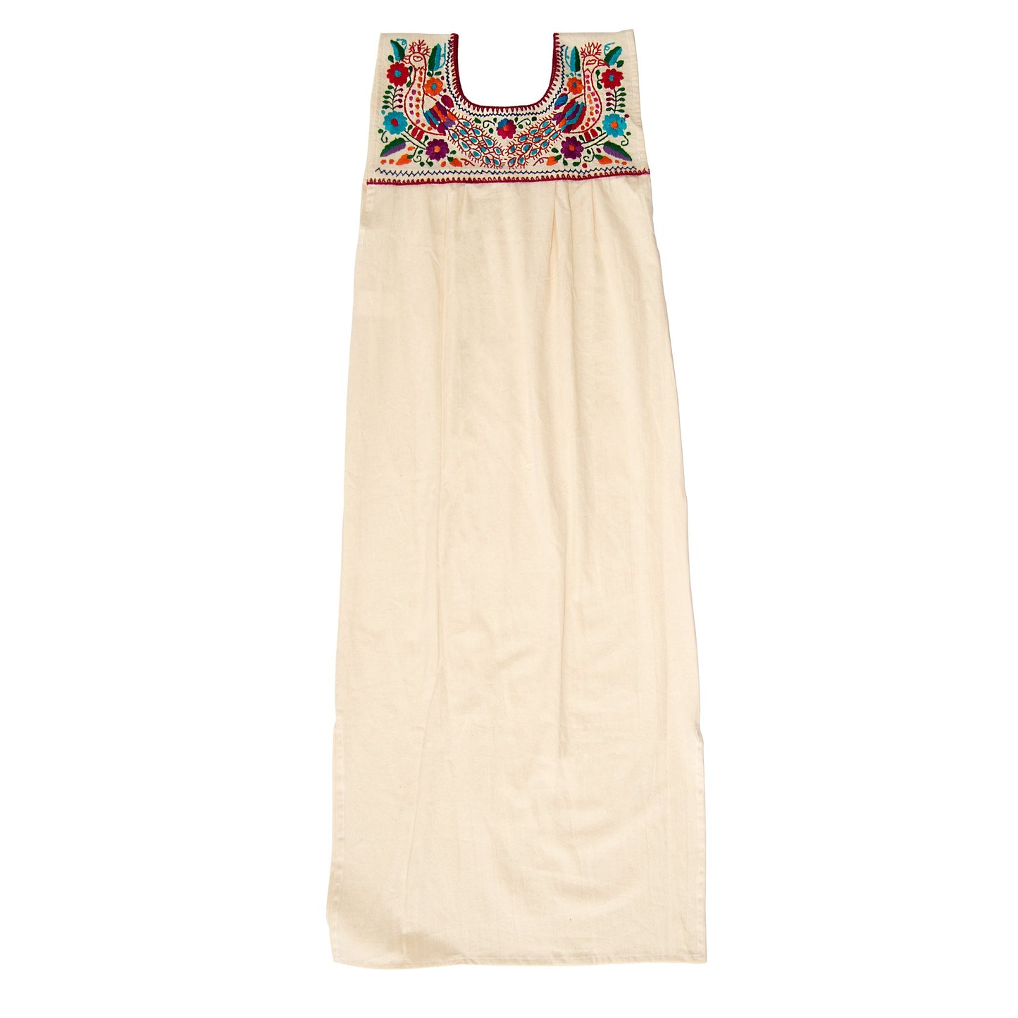 Maxi Isidra Mexican Embroidered Boho Dress