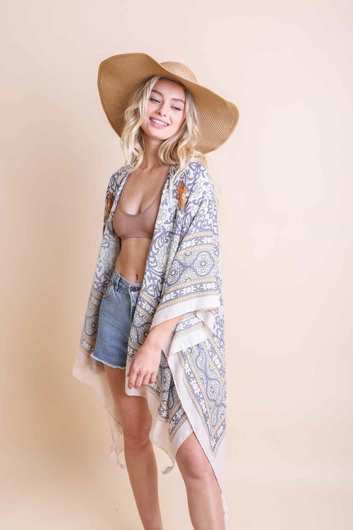 Moroccan Inspired Bohemian Kimono