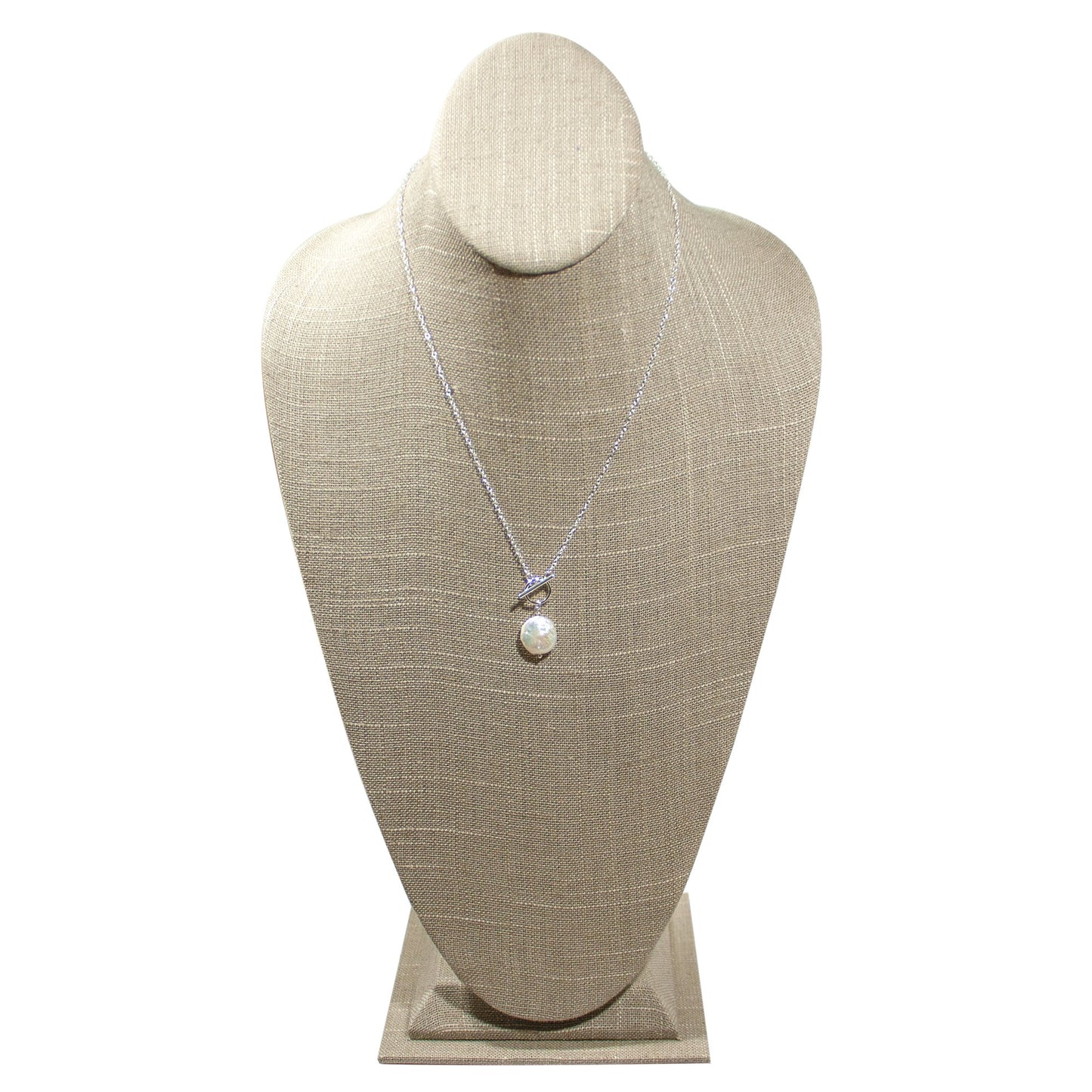 Toggle and Keshi Pearl Chain Necklace