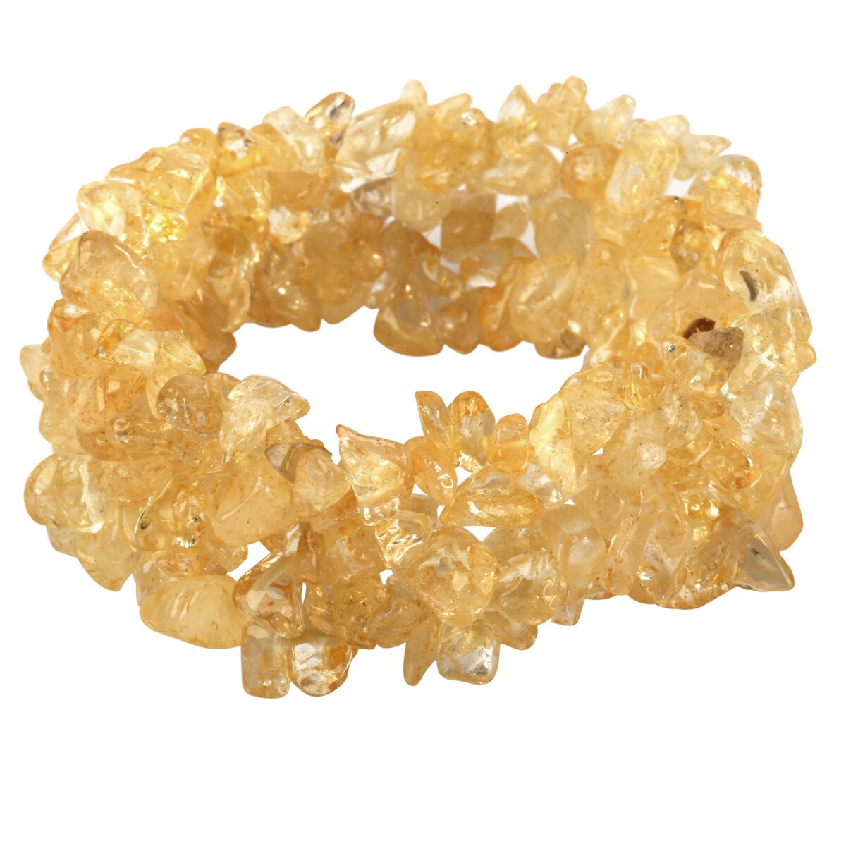 Citrine Stretch Cuff Bracelet