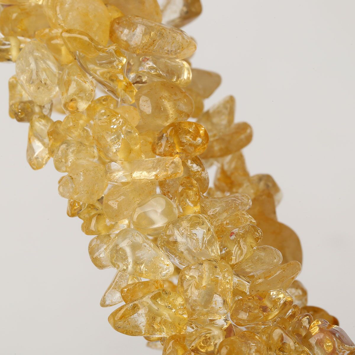 Citrine Stretch Cuff Bracelet