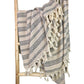 Woven Stripe Turkish Throw