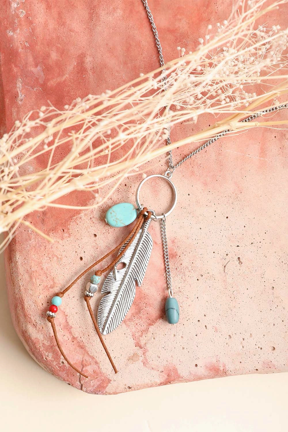 Turquoise Charm Necklace